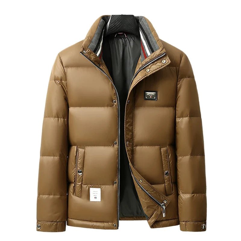 Milo Men's Puffer Jacket | Insulated Down Filling, Lightweight Winter Coat 7