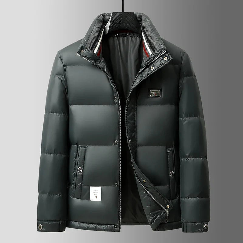 Milo Men's Puffer Jacket | Insulated Down Filling, Lightweight Winter Coat 2