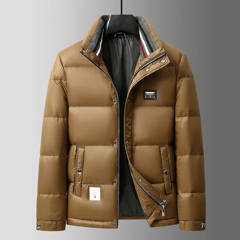 Milo Men's Puffer Jacket | Insulated Down Filling, Lightweight Winter Coat 1