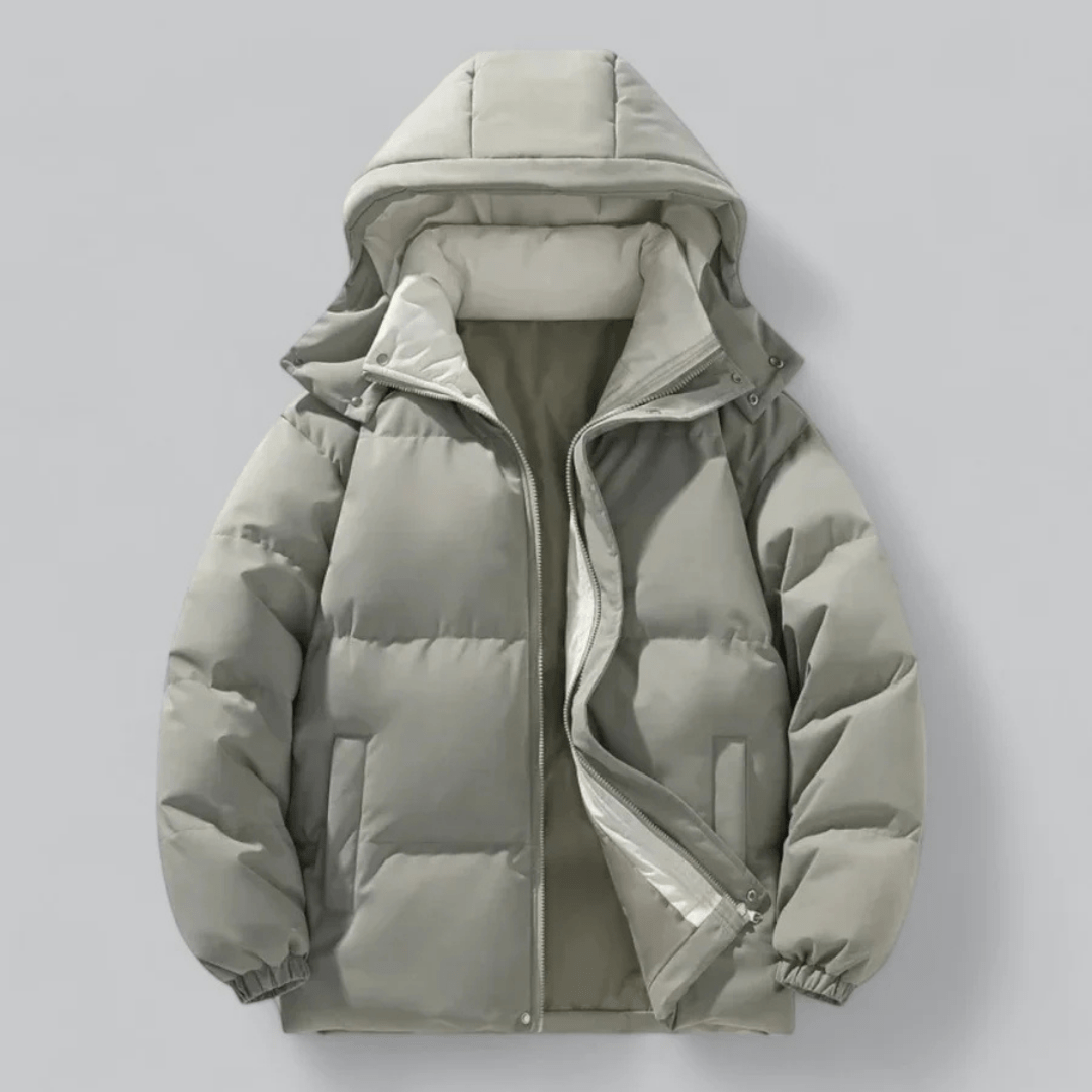 Milo Men's Puffer Jacket | Warm Hooded Design 3