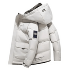 Milo Men's Quilted Jacket | Warm Hooded Design 1
