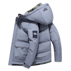 Milo Men's Quilted Jacket | Warm Hooded Design 2