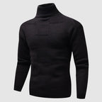 Milo Men's Turtleneck Sweater | Premium Wool Knit 1