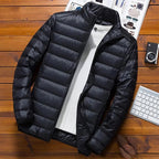 Milo Men's Winter Jacket | Quilted Hooded Design, Warm Essential 7