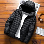 Milo Men's Winter Jacket | Quilted Hooded Design, Warm Essential 3