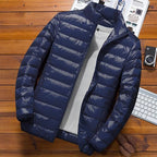 Milo Men's Winter Jacket | Quilted Hooded Design, Warm Essential 6
