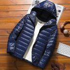 Milo Men's Winter Jacket | Quilted Hooded Design, Warm Essential 1