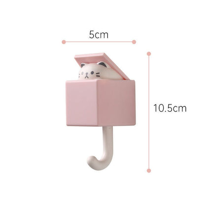 MiloCat — Niedlicher dekorativer Haustierhaken mit Schwerkraftsensor-Technik