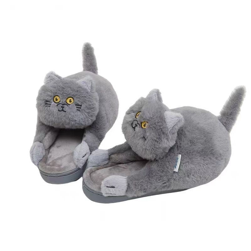 MiloCat Hausschuhe — Weiche Hausschuhe mit rutschfester Sohle