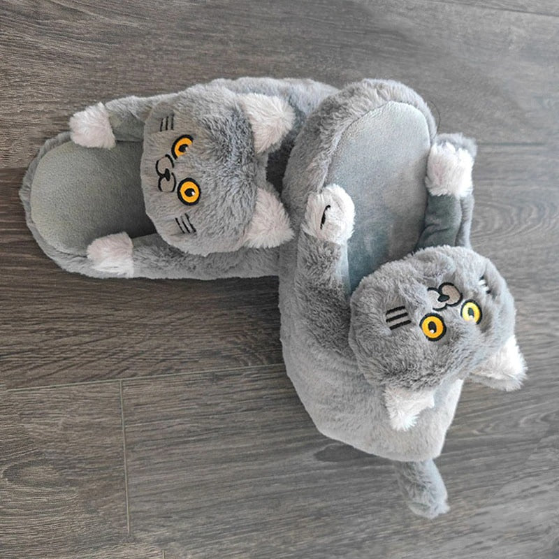 MiloCat Hausschuhe — Weiche Hausschuhe mit rutschfester Sohle