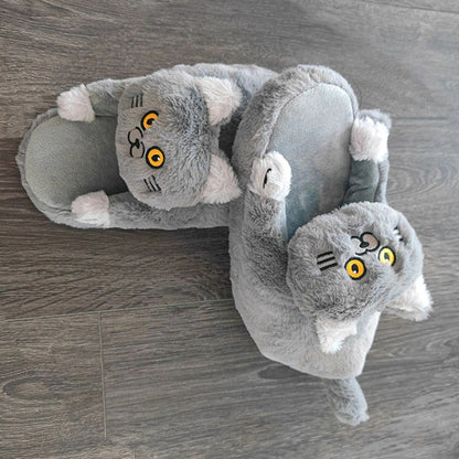 MiloCat Hausschuhe — Weiche Hausschuhe mit rutschfester Sohle