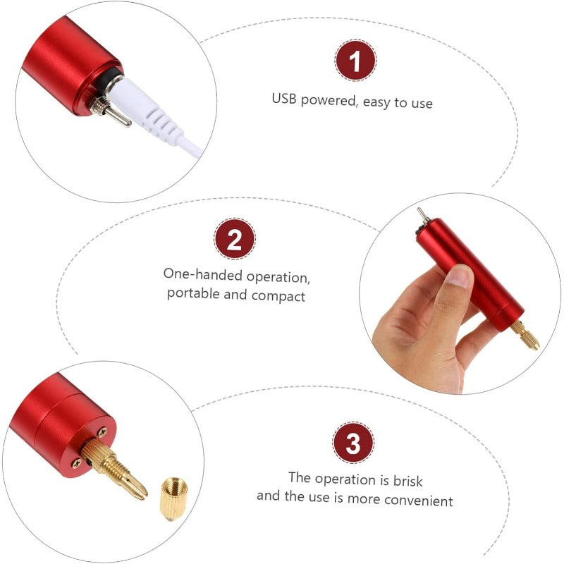 Mini Rotary Tool Pen Metal Body Product Image 03