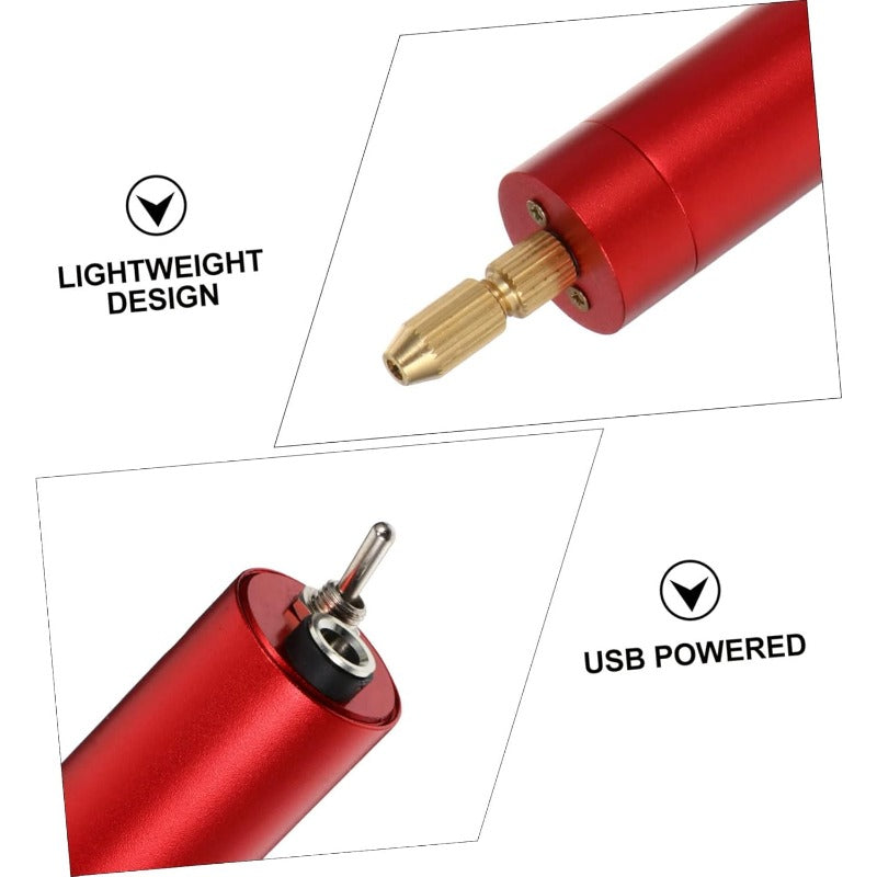 Mini Rotary Tool Pen Metal Body Product Image 04
