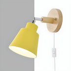 Minimalist Wooden Wall Light with Iron Accent for Modern Interiors 8