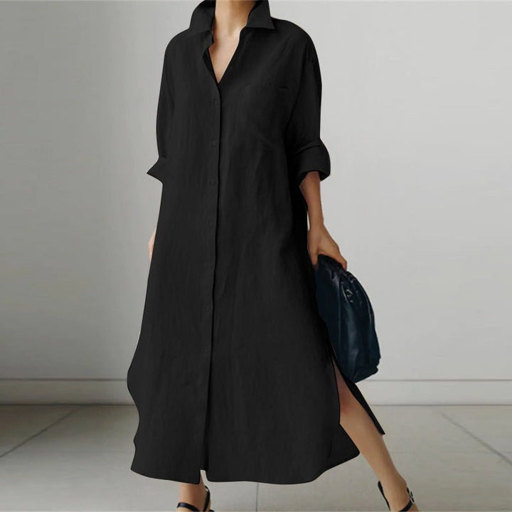 Mira Oversized Cotton Shirt Dress product image 1
