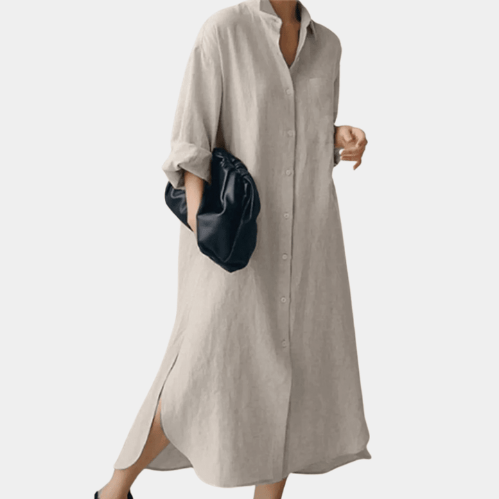 Mira Oversized Cotton Shirt Dress product image 4