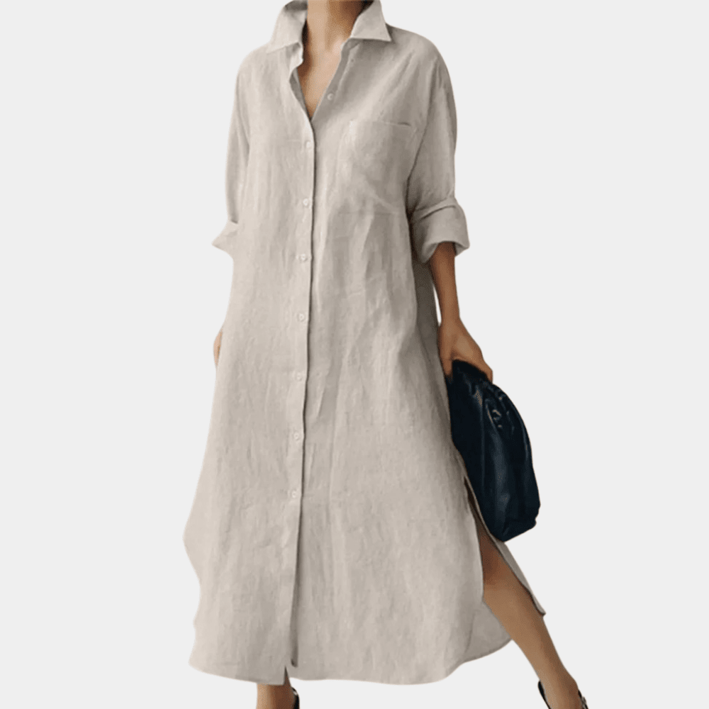 Mira Oversized Cotton Shirt Dress product image 5