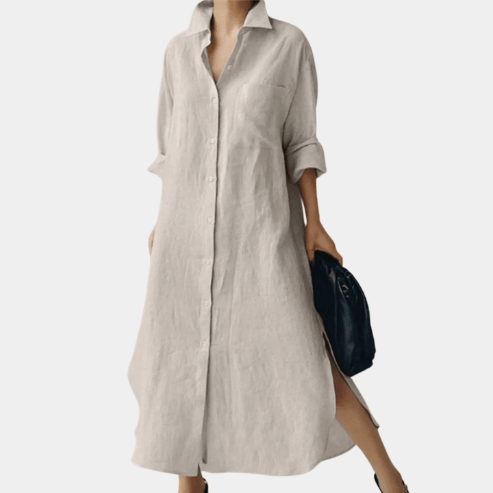 Mira Oversized Cotton Shirt Dress product image 5