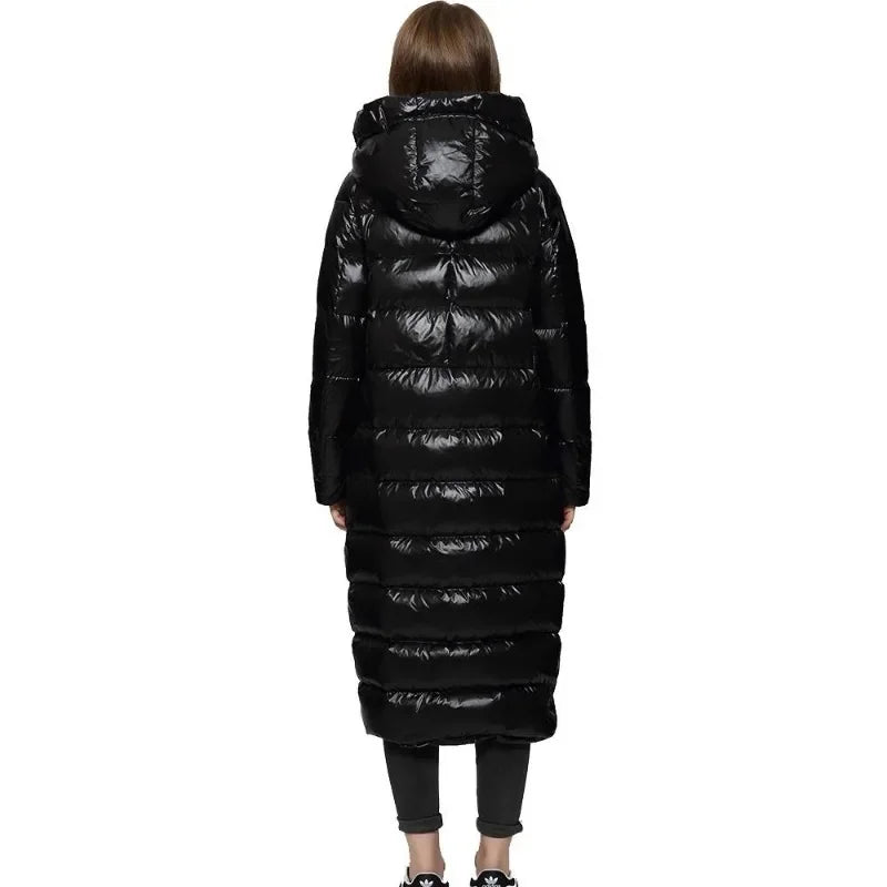 Mira Women's Down Jacket | Long Length, Stylish Design 2