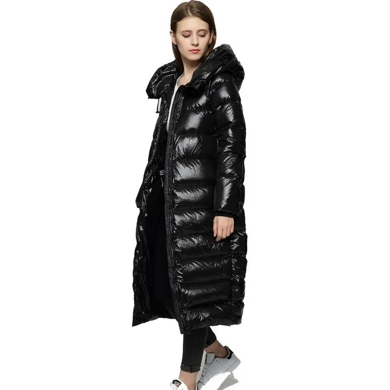 Mira Women's Down Jacket | Long Length, Stylish Design 1