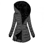 Mira Women's Hooded Jacket | Padded for Warmth 0
