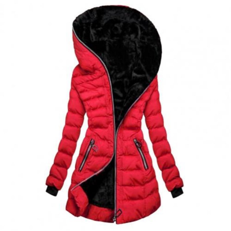 Mira Women's Hooded Jacket | Padded for Warmth 2