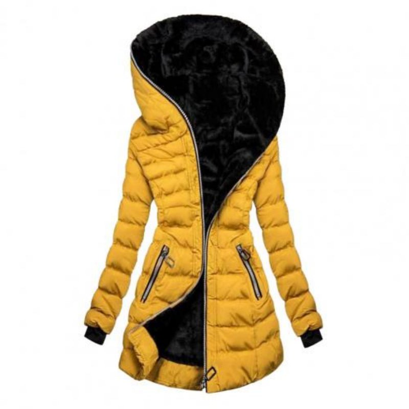 Mira Women's Hooded Jacket | Padded for Warmth 1