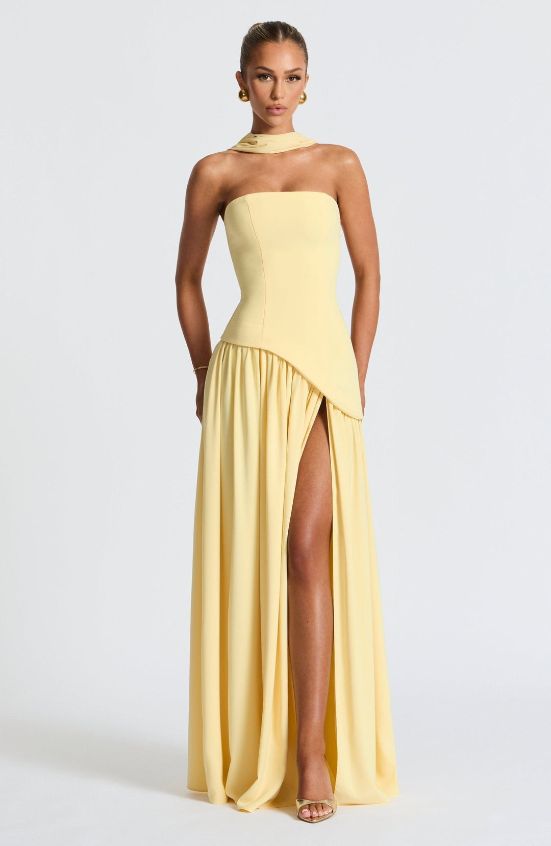 Mirelle Asymmetric Maxi Dress product image 7