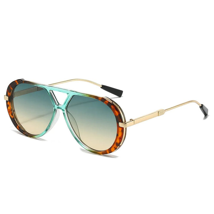 Mireya Aviator Sunglasses Green image 16
