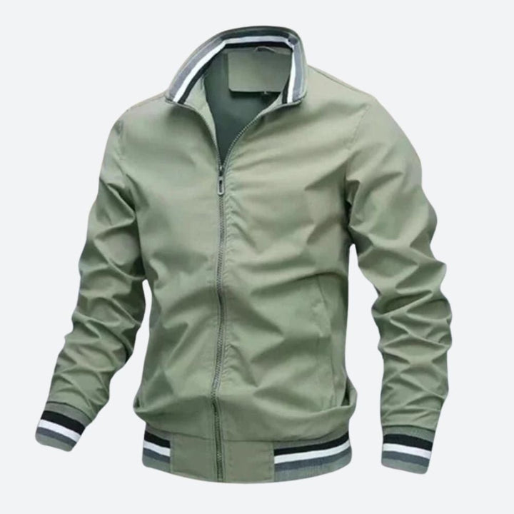 Mirkastell Striped Bomber Jacket product image 5