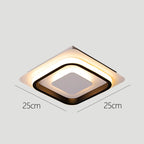 Modern Geometric LED Ceiling Light – Flush Mount Design for Home Illumination 4