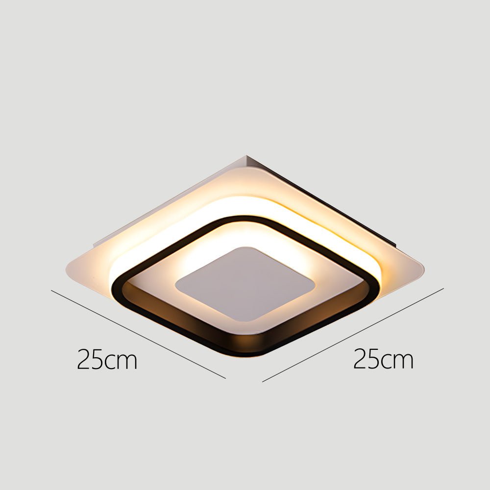 Modern Geometric LED Ceiling Light – Flush Mount Design for Home Illumination 4