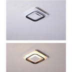 Modern Geometric LED Ceiling Light – Flush Mount Design for Home Illumination 5