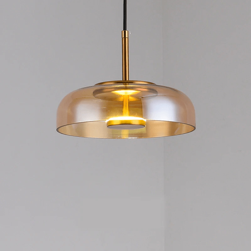 Modern Glass Pendant Light for Kitchen Island – Adjustable Height LED-Compatible Ceiling Pendant Lighting 5