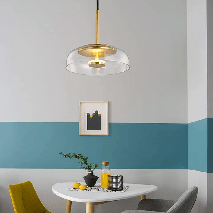 Modern Glass Pendant Light for Kitchen Island – Adjustable Height LED-Compatible Ceiling Pendant Lighting 2