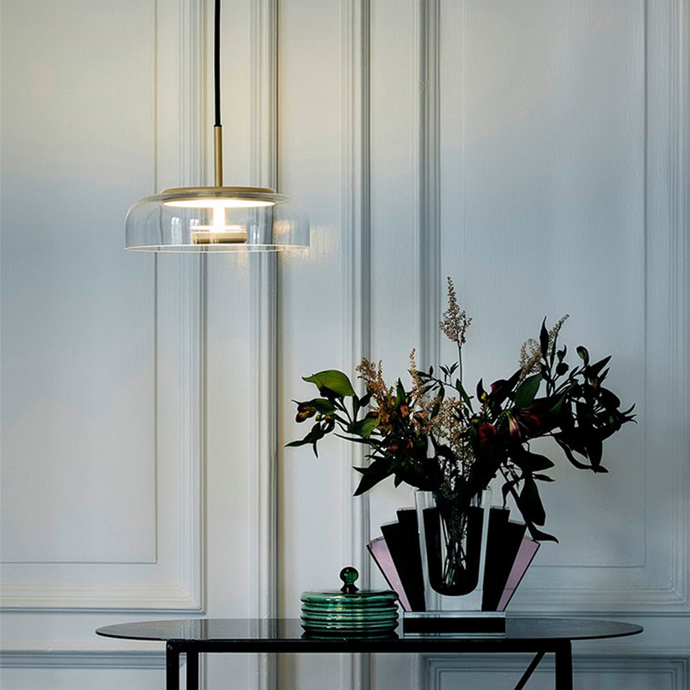 Modern Glass Pendant Light for Kitchen Island – Adjustable Height LED-Compatible Ceiling Pendant Lighting 3