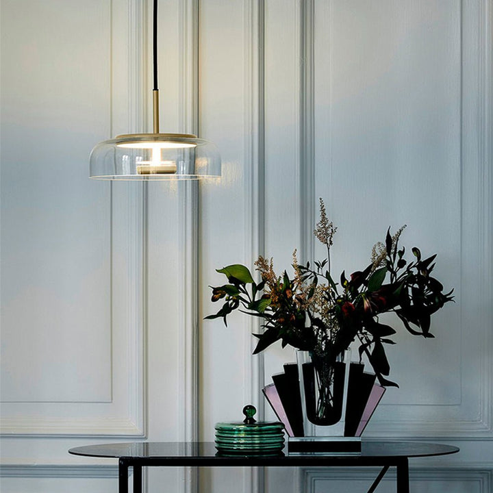 Modern Glass Pendant Light for Kitchen Island – Adjustable Height LED-Compatible Ceiling Pendant Lighting 3