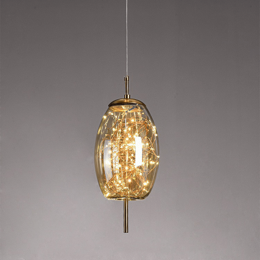 Modern Glass Pendant Light for Kitchen Island with Adjustable Height and Energy-Efficient LED Bulb – Elegant Hanging Light Fixture 10