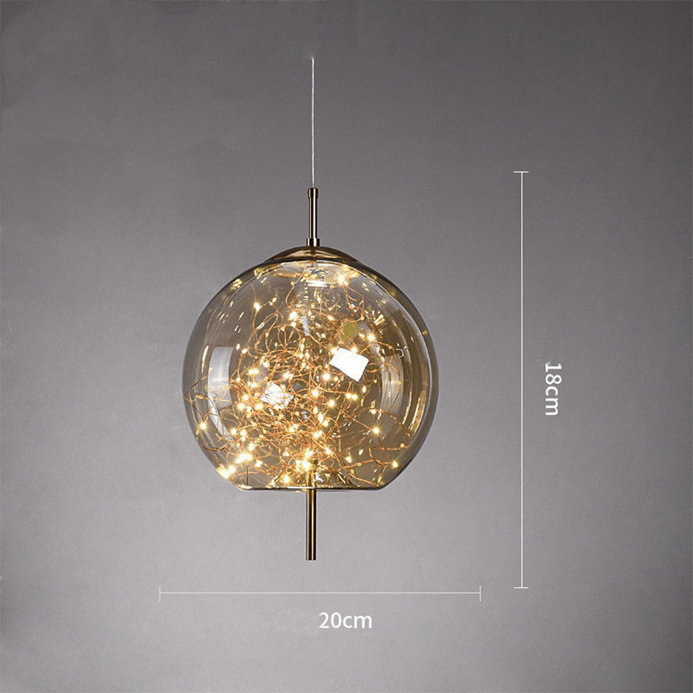 Modern Glass Pendant Light for Kitchen Island with Adjustable Height and Energy-Efficient LED Bulb – Elegant Hanging Light Fixture 7