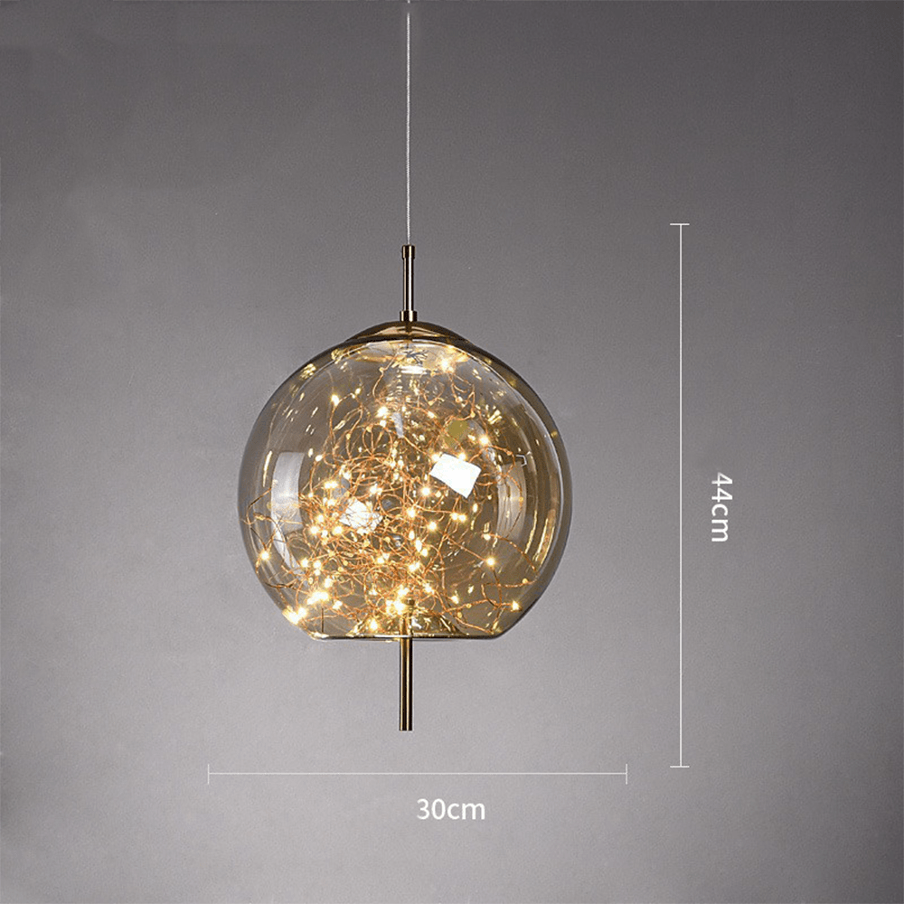 Modern Glass Pendant Light for Kitchen Island with Adjustable Height and Energy-Efficient LED Bulb – Elegant Hanging Light Fixture 6