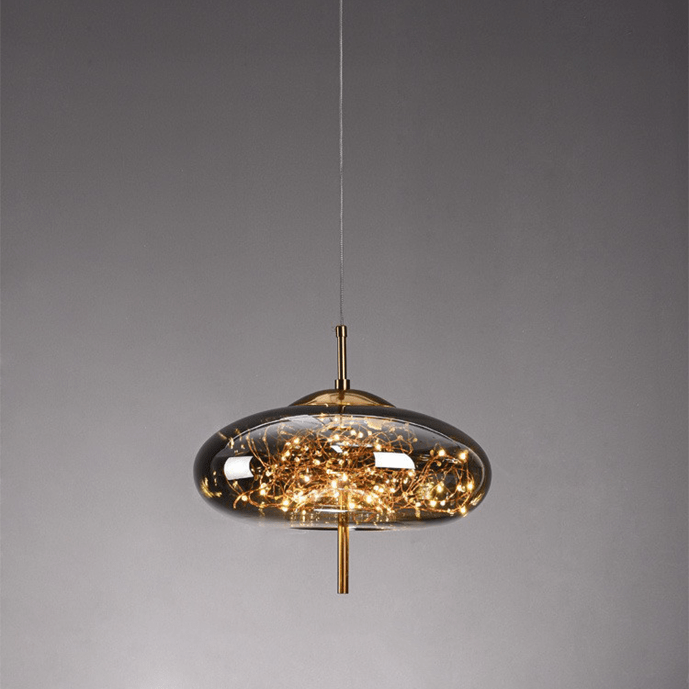 Modern Glass Pendant Light for Kitchen Island with Adjustable Height and Energy-Efficient LED Bulb – Elegant Hanging Light Fixture 9