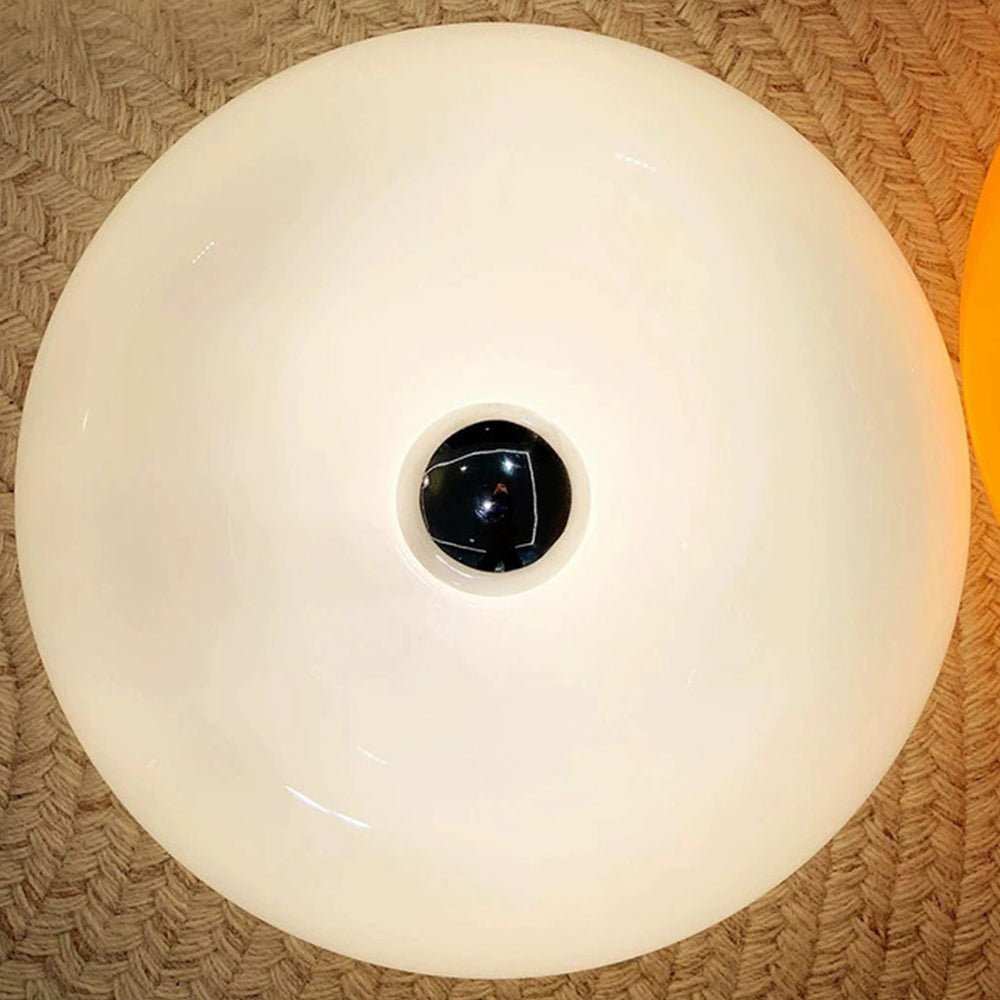 Modern Glass Wall Sconce Lamp with Dimmable LED – Unique Donut Design 7