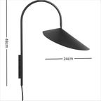 Modern Iron Petal Wall Light – Adjustable Sconce for Elegant Home Décor and Ambient Lighting 8