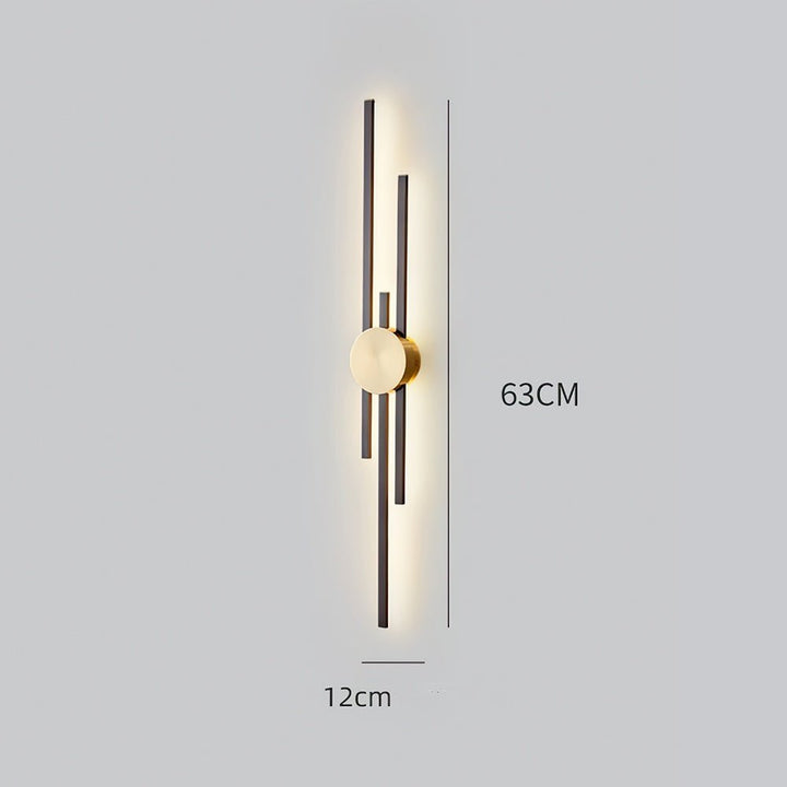 Modern LED Wall Light Fixture – Vertical Iron Design for Contemporary Spaces 5
