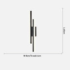 Modern LED Wall Sconce Light Fixture – Acrylic and Metal Design for Ambient Illumination 8