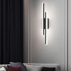 Modern LED Wall Sconce Light Fixture – Acrylic and Metal Design for Ambient Illumination 2