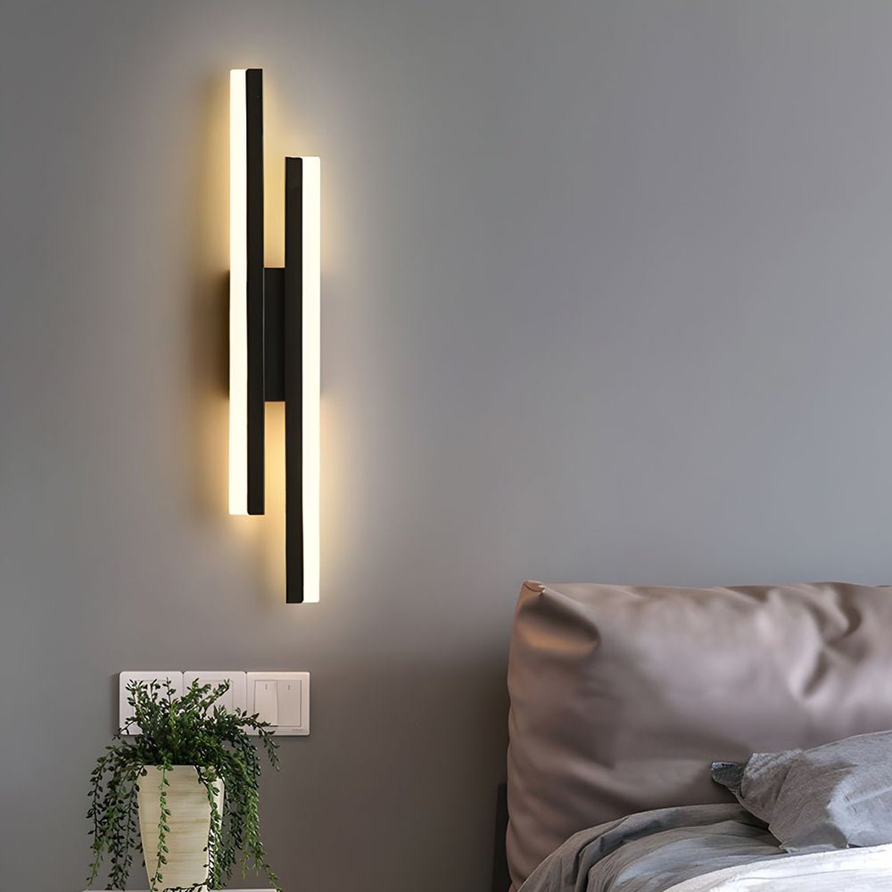 Modern LED Wall Sconce Light Fixture – Acrylic and Metal Design for Ambient Illumination 5