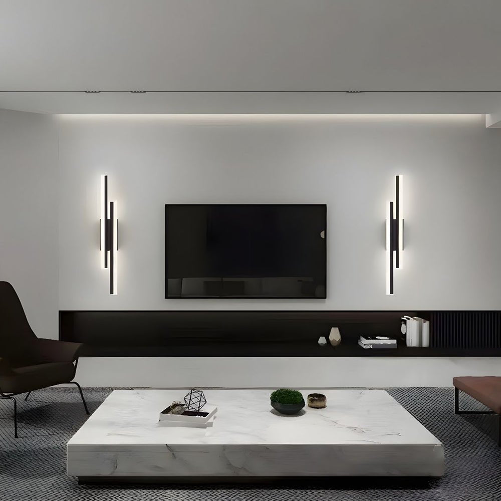 Modern LED Wall Sconce Light Fixture – Acrylic and Metal Design for Ambient Illumination 4