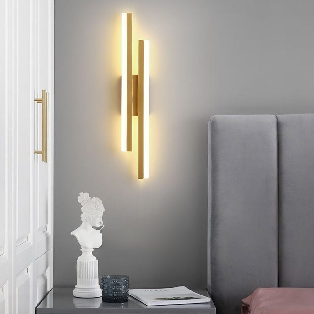 Modern LED Wall Sconce Light Fixture – Acrylic and Metal Design for Ambient Illumination 10