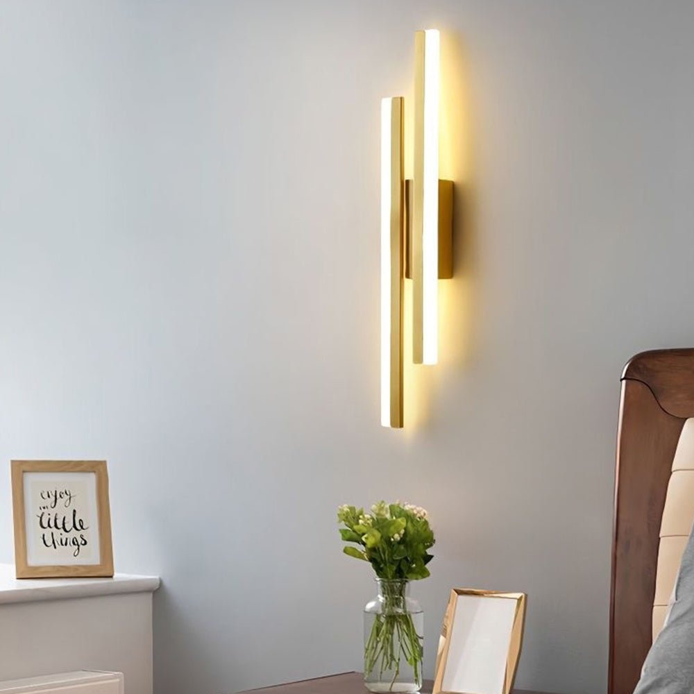 Modern LED Wall Sconce Light Fixture – Acrylic and Metal Design for Ambient Illumination 11